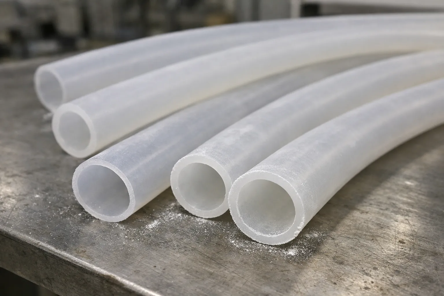 Plain single-layer tube