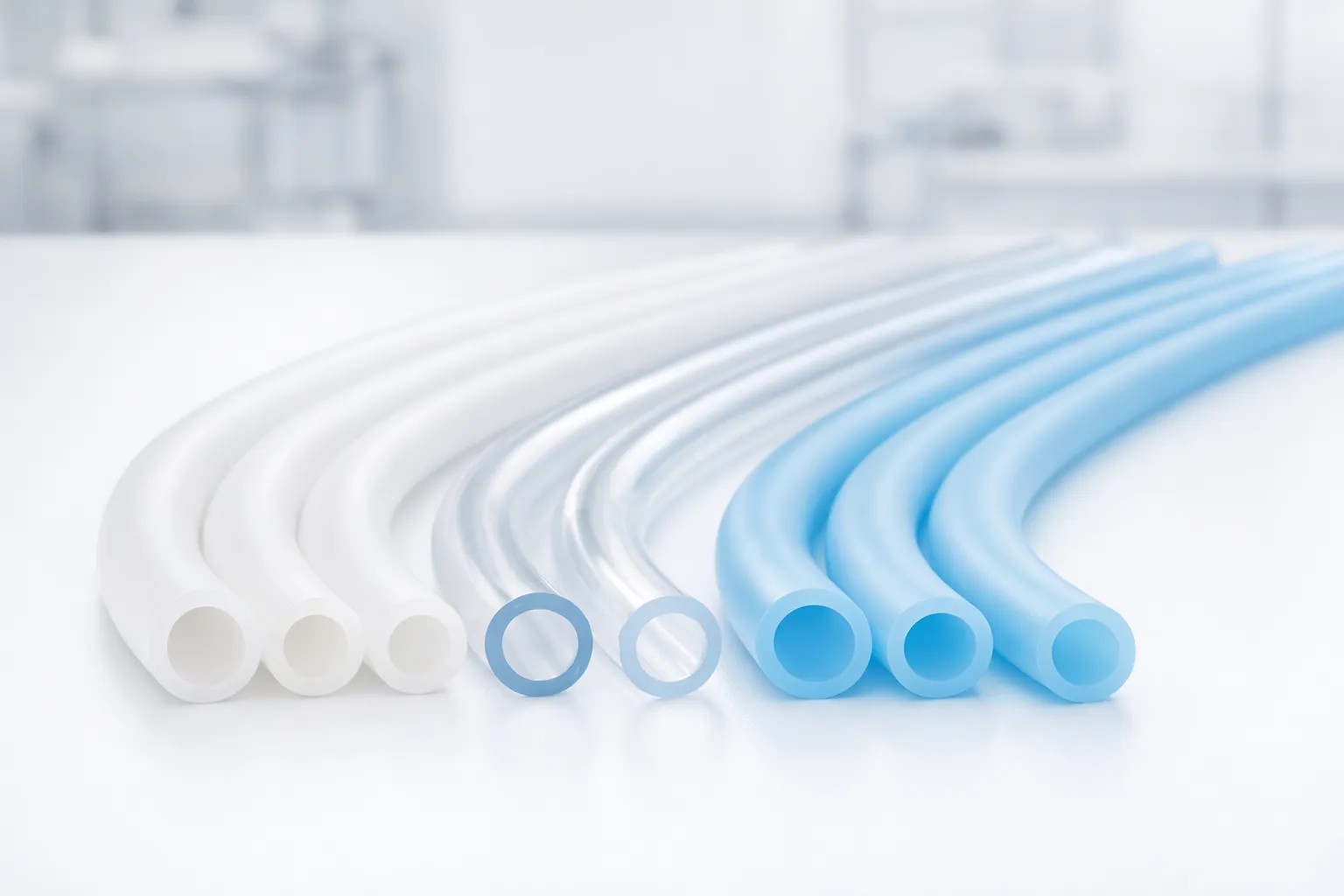 Tubo com lisere (faixa de identificacao)