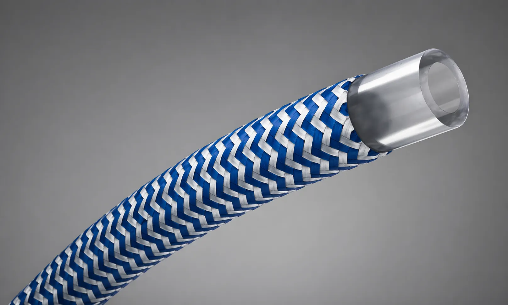 Tubo de silicone reforçado: construção multicamada, tipos de malha e critérios de seleção