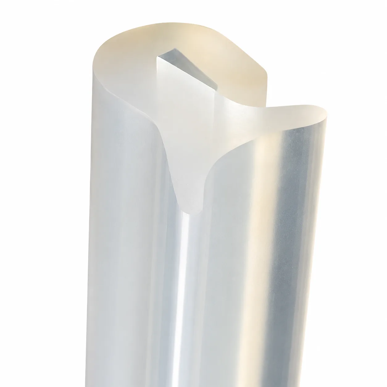 Bourrelet en U · silicone translucide grade USP Class VI.