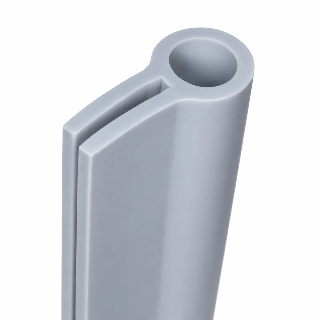 Profil P · plan de fixation avec bourrelet continu.
