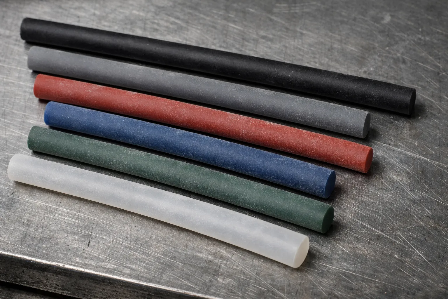 Solid silicone cords