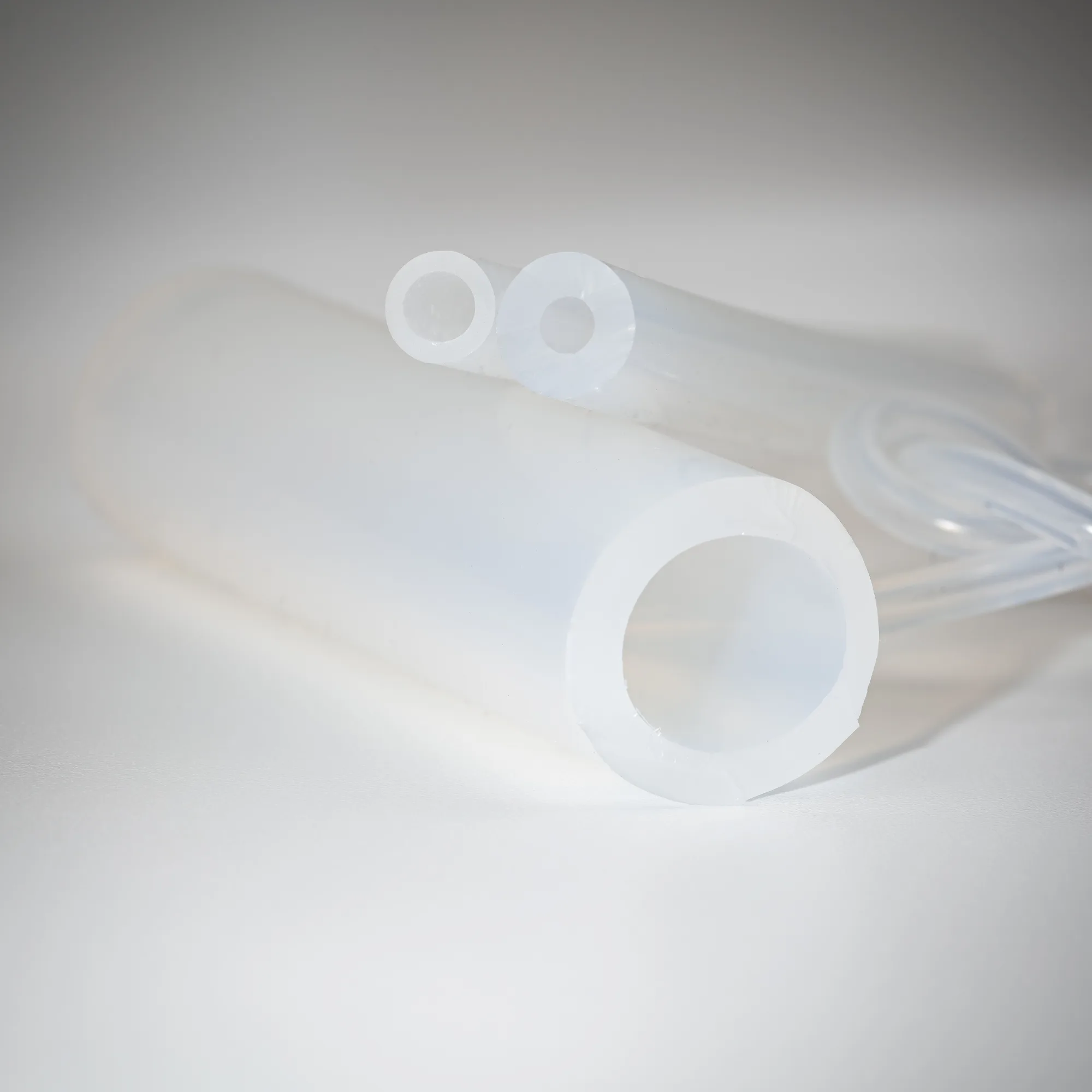 Transparent tubing · flexible connections for reflux equipment, Liebig condensers and analytical assemblies