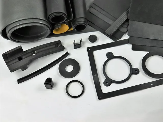 Peças técnicas moldadas em borracha · EPDM, NBR, FKM