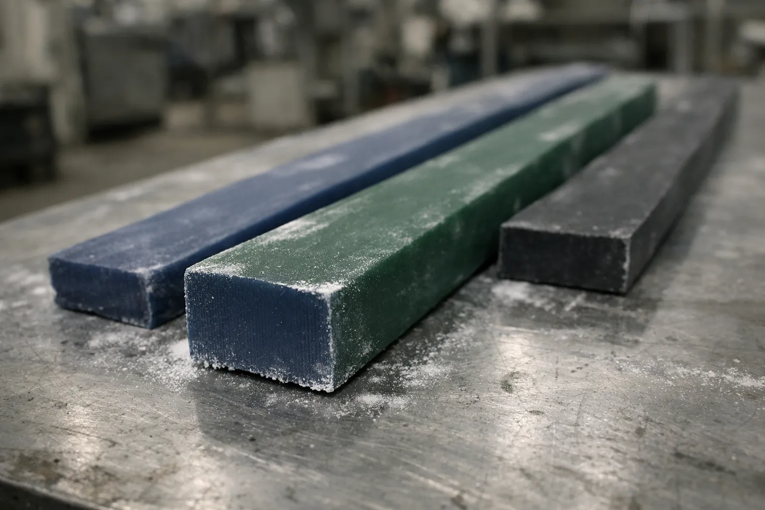 Square silicone profiles