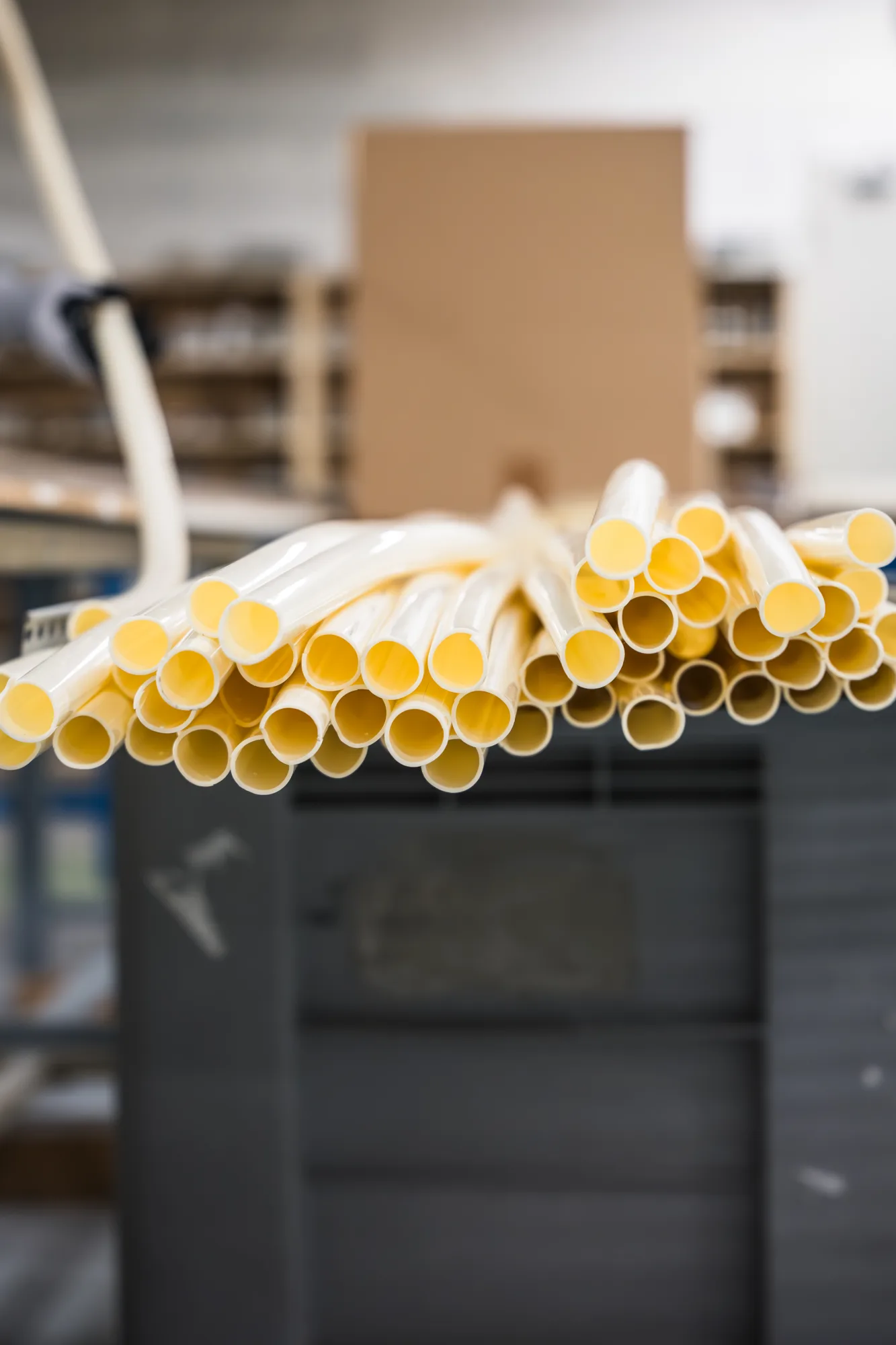 Tubes silicone coupés à longueur
